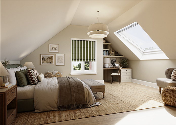 The British Stripe Co. Henry, Highlands No.1 - Twist&Fit Roman Blind - Image 7